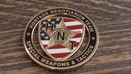 Palm Beach Cty Sheriffs Office FL SWAT Hostage Negotiation Team Challenge Coin - £38.05 GBP