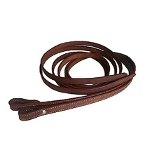 Western Saddle Horse 7&#39; Leather Split Reins w/ Chicago Screw End Choice of Color - £9.15 GBP
