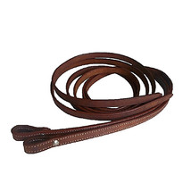 Western Saddle Horse 7&#39; Leather Split Reins w/ Chicago Screw End Choice of Color - £9.04 GBP