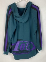 Vintage IOU Sweatshirt Hoodie Purple Hip Hop Pullover Men’s Large 80s 90s - £31.45 GBP