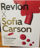 Revlon Sofia Carson Limited Edition Lip &amp; Nail Kit The Sofia Reds - $16.30 CAD