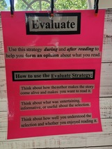 Handmade Teaching Posters Lot of 6 Posters - $102.57 CAD