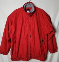 Patagonia Men L Red Full Zip Fleece Lined Jacket  - $88.11