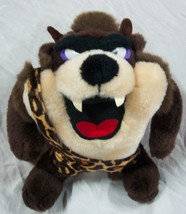 Mighty Star 24K Wb Looney Tunes Taz Tasmanian Devil As Caveman 9&quot; Stuffed Animal - £14.37 GBP