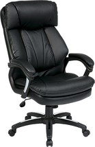 Executive Chair By Office Star, Oversized Faux Leather, Padded Loop Arms... - £195.90 GBP