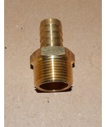 5/8&quot; Hose Barb x 3/4&quot; Male NPT Pipe Crimp Fitting Rigid USA Adapter 1 ea... - $7.53 CAD