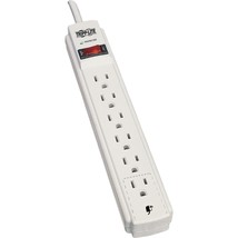 Tripp Lite 6 Outlet Surge Protector Power Strip, Extra Long Cord 15ft, &amp; $20,000 - $52.99