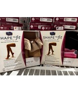 Shape to Fit 20-30mmHg Sheer Thigh High Compression Stocking w/Dot Band ... - $25.00