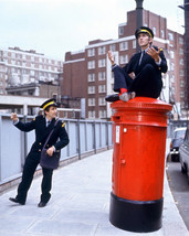 Peter Cook and Dudley Moore 16x20 CanvasColor Poster By Old English Post Box - $69.99