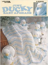 Leisure Arts Just Ducky Baby Afghans Crochet Book Crochet Book Pattern B... - $18.24