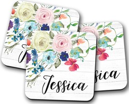 Personalized Gifts, Name Coasters, Coworker Gift, Custom Name Coasters, Coaster  - £4.00 GBP