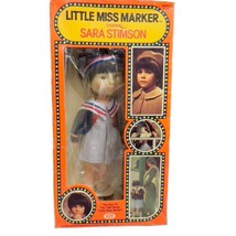 VTG 1980 Little Miss Marker 11.5” Doll Sara Stimson Movie Toy The Star I... - $21.31