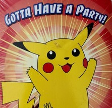 Pokémon Pikachu Birthday Invitation Cards NOS New Sealed Vintage 10 Card... - $49.99