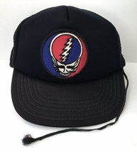 Vintage Black Grateful Dead Snapback Hat (Read Description) - £132.97 GBP