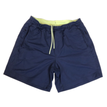 Mens Birddogs Navy Blue Drawstring Shorts 6.5 inch inseam Pockets No Liner - £19.56 GBP