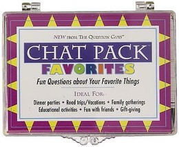 Chat Pack Favorites Fun Questions about Your Favorite Things Game 156 Cards - £11.83 GBP