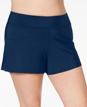 Swim Solutions Womens Plus Size Swim Shorts Color Navy Size 20W - £29.74 GBP