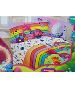 Kids DreamWorks Trolls Love Life Full Size Sheet Set 4 Piece Set - $38.01