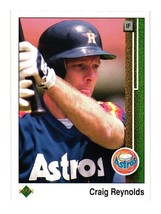 1989 Upper Deck #284 Craig Reynolds Houston Astros - £9.41 GBP