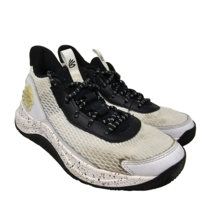 Under Armour Adult Curry 3Z7 Men&#39;s 7 Basketball Shoes 3026622-101 White/Black - £19.64 GBP