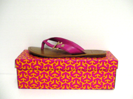 Women’s Tory Burch Nora Flat Thong-Mestico Fuschia Pink size 7.5 us - $148.45