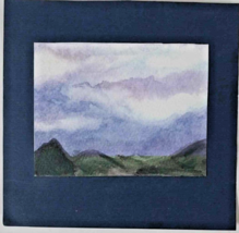 Original Acrylic Painting  &quot; Before the storm &quot;  . Signed - £15.43 GBP