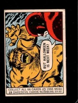 1966 Donruss Marvel Super Heroes #23 But Halloween Is Next Week Vg *X75673 - £84.77 GBP