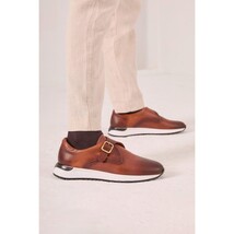 The Torino Tan Leather Men Sneaker image 3