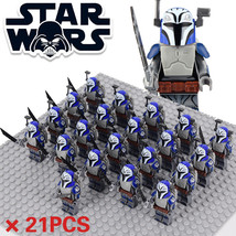 21Pcs Star Wars BoKatan Death Watch Mandalorian Nite Owls Minifigure Brick Toy D - £23.44 GBP