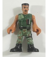 Combat Carl Imaginext Action Figure Toy Soldier Man Disney Pixar Toy Sto... - $92.93 MXN