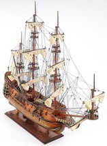 Ship Model Watercraft Traditional Antique Fairfax Boats Sailing Wood Bas... - £1,301.87 GBP