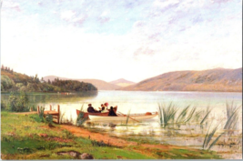 Postcard  Otsego Lake Looking North from Two Mile Point 1883 Museum 6 x  4&quot; - £5.39 GBP