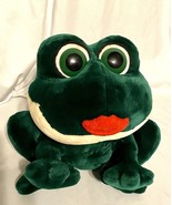 Smooching Sound Kissing Frog Plush by Russ 11x11 Inches Fun Gift For All... - £12.64 GBP