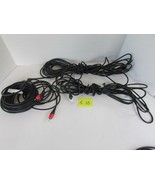 Vtg 3 Radio Shack Stereo Audio Cables 28&#39; - 36&#39;  S10 - $25.67 CAD