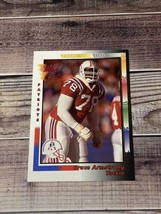 1992 Wild Card Football Card #128 Bruce Armstrong New England Patriots - £1.18 GBP