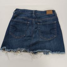 American Eagle Outfitters RN#54485 Womens Hi-Rise Mini Denim Skirt Sz 4 Waist 28 image 2