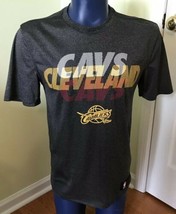 Cleveland Cavaliers NBA T-Shirt Practice Performance Cavs Pride Gray MEDIUM M - £10.10 GBP