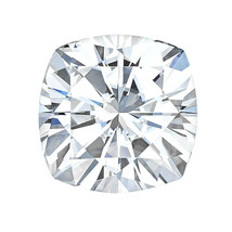 0.80CT Moissanite Cushion Cut Forever One Loose Stone 5.5mm  - £407.54 GBP