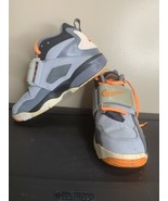 Nike Air grey orange Diamond Turf Deion Sanders Men Size 10 FLAWED SEE P... - $205.08 CAD