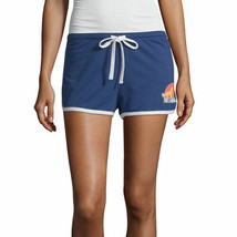 Disney&#39;s Women&#39;s Juniors Pull On Shorts XS Blue Stretchy Waist The Lion King - £15.89 GBP