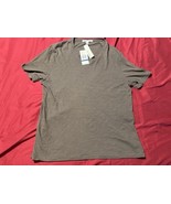 Kenneth Cole New York S/S V-Neck Slub Tee Men’s XL Herb Green NWT $29 Co... - $27.34 CAD