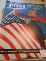 Great Collectible POST Magazine Oct. 24,1964 GOLDWATER Fight of His Life - £7.60 GBP