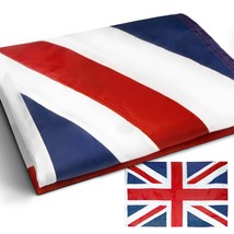 Anley EverStrong United Kingdom UK Flag 3x5 Ft Embroidery British Banner Nylon - £18.95 GBP