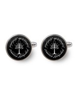 gondor LOTR,LOTR,lord of the rings,tree of gondor,white tree cufflinks - £15.84 GBP