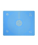 Silicone Baking Mat Pastry Rolling with Measurements Non Stick Fondant 5... - €10,99 EUR