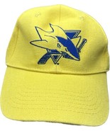 San Jose Sharks &amp; Trojans Rare Yellow Hat Cap Adjustable - $19.80