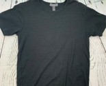 Black Tee Shirt Name Brand Crew Neck Short Sleeve Small - $28.49