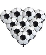 Soccer Balloons, Football Party Supplies, Foil Soccer Balloons,18 Inch, ... - $16.82