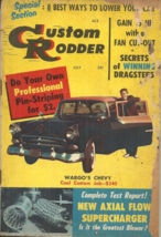 Custom Rodder - July 1957 - 1951 Chrysler Imperial 4-DOOR Sedan, 1955 Chevrolet - £2.38 GBP