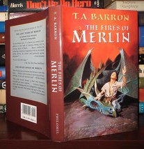 Barron, T. A.  THE FIRES OF MERLIN Lost Years of Merlin 1st Edition 2nd Printing - £36.73 GBP